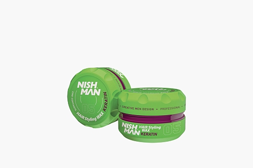Nishman 05 Keratin Aqua Hair Styling Wax
