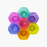 Canway Set of bowls colorful pastel