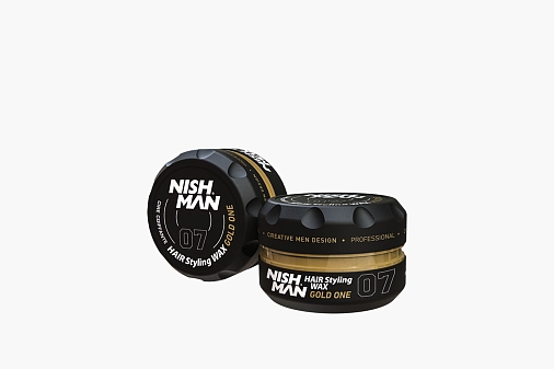 Nishman 07 Gold One Aqua Hair Styling Wax