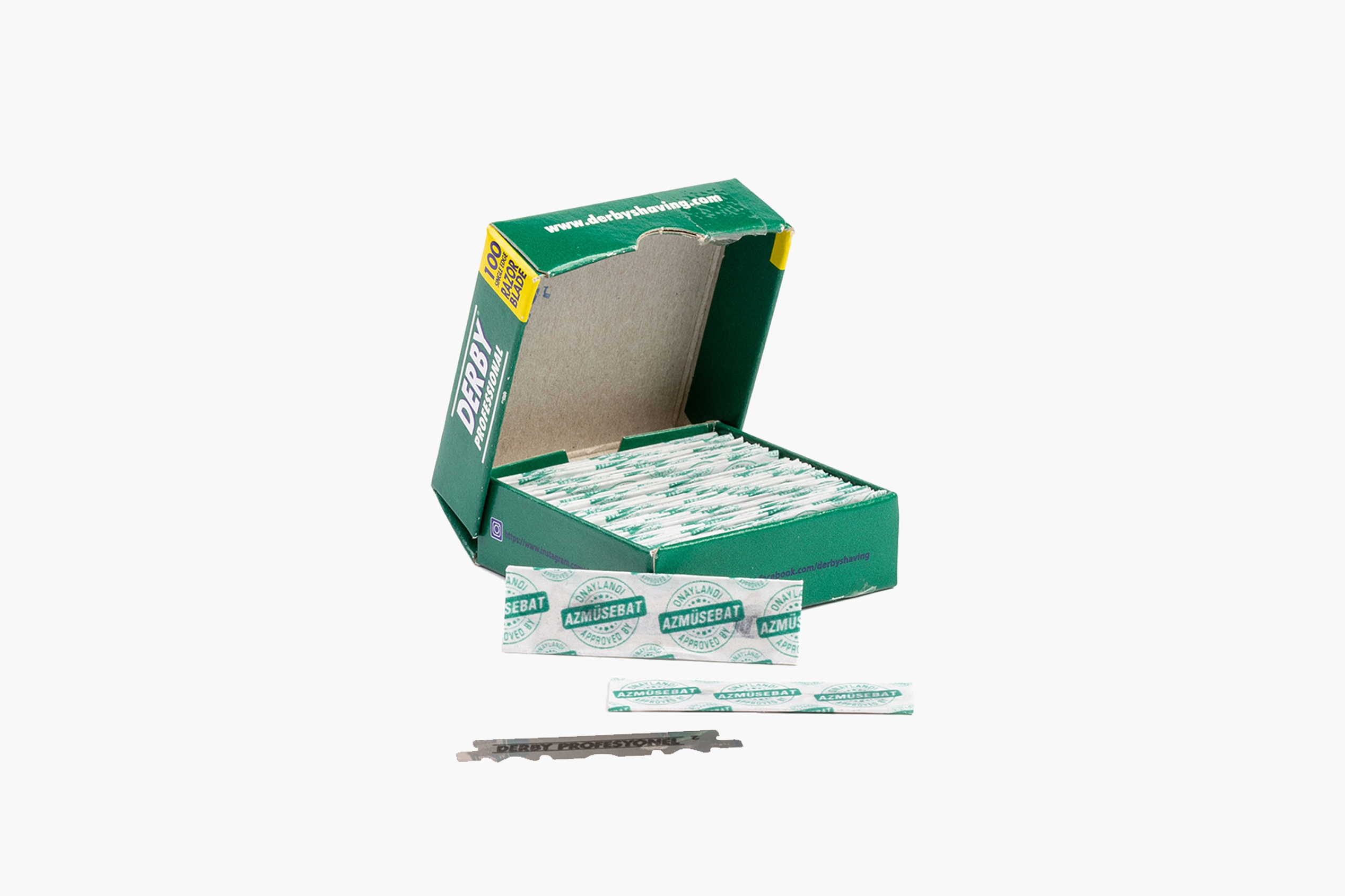 Derby Professional Single Edge 100 pieces фото 1