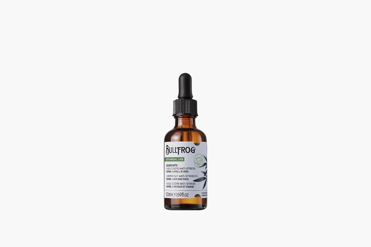 Bullfrog Lightweight Anti-stress Oil for Beard, Hair & Face