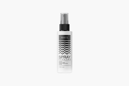 White Cosmetics Spray Styling