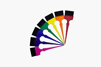 Canway Set of brushes colorful 60