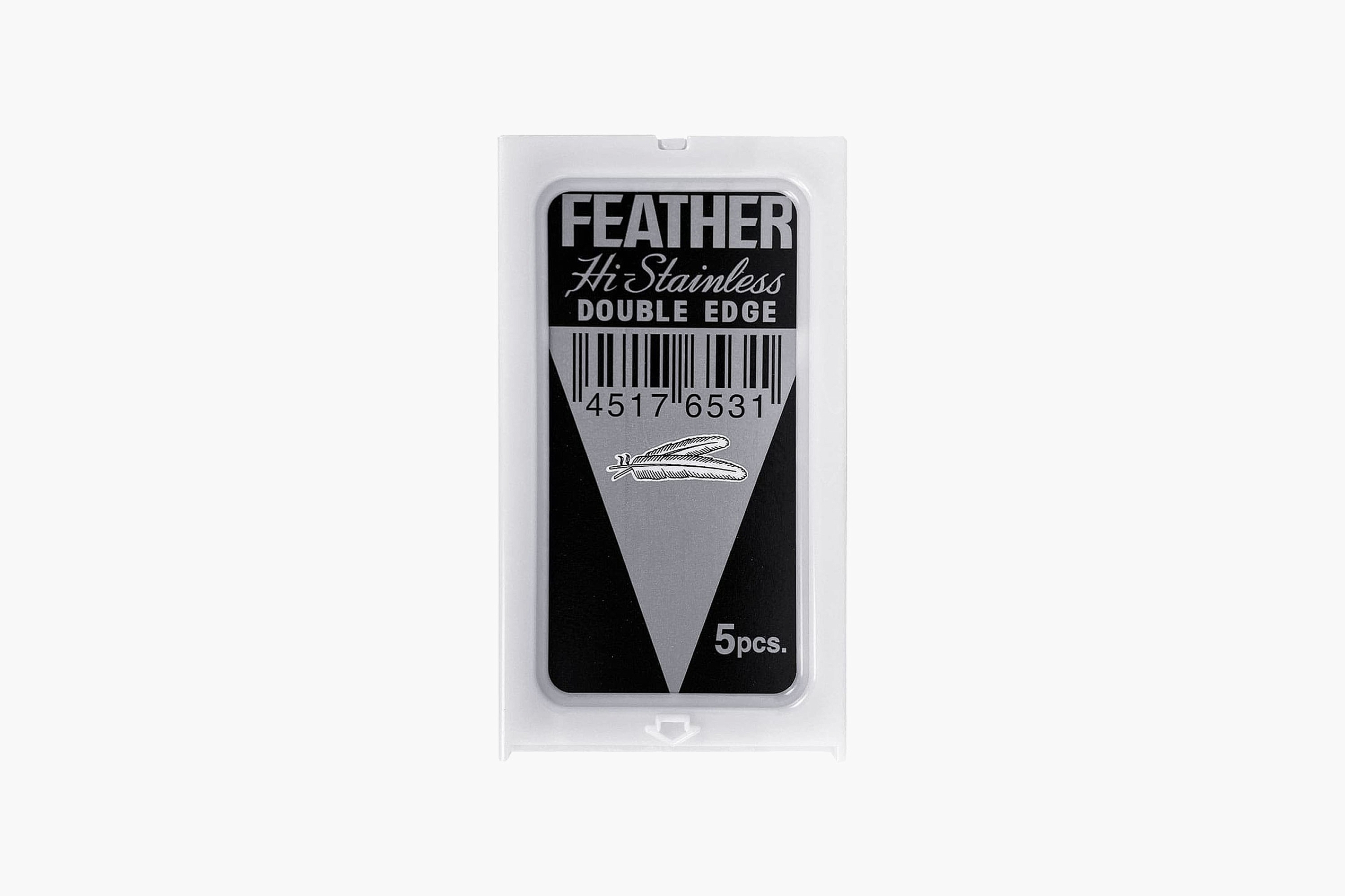 Feather Double-Edge Blade, model 61-S фото 1