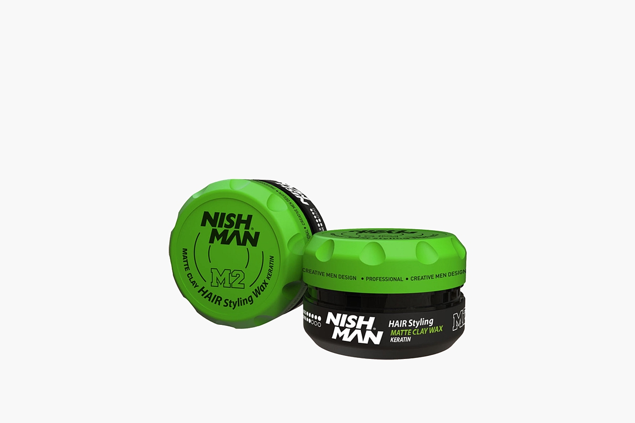 Nishman M2 Matte Clay Hair Styling Wax