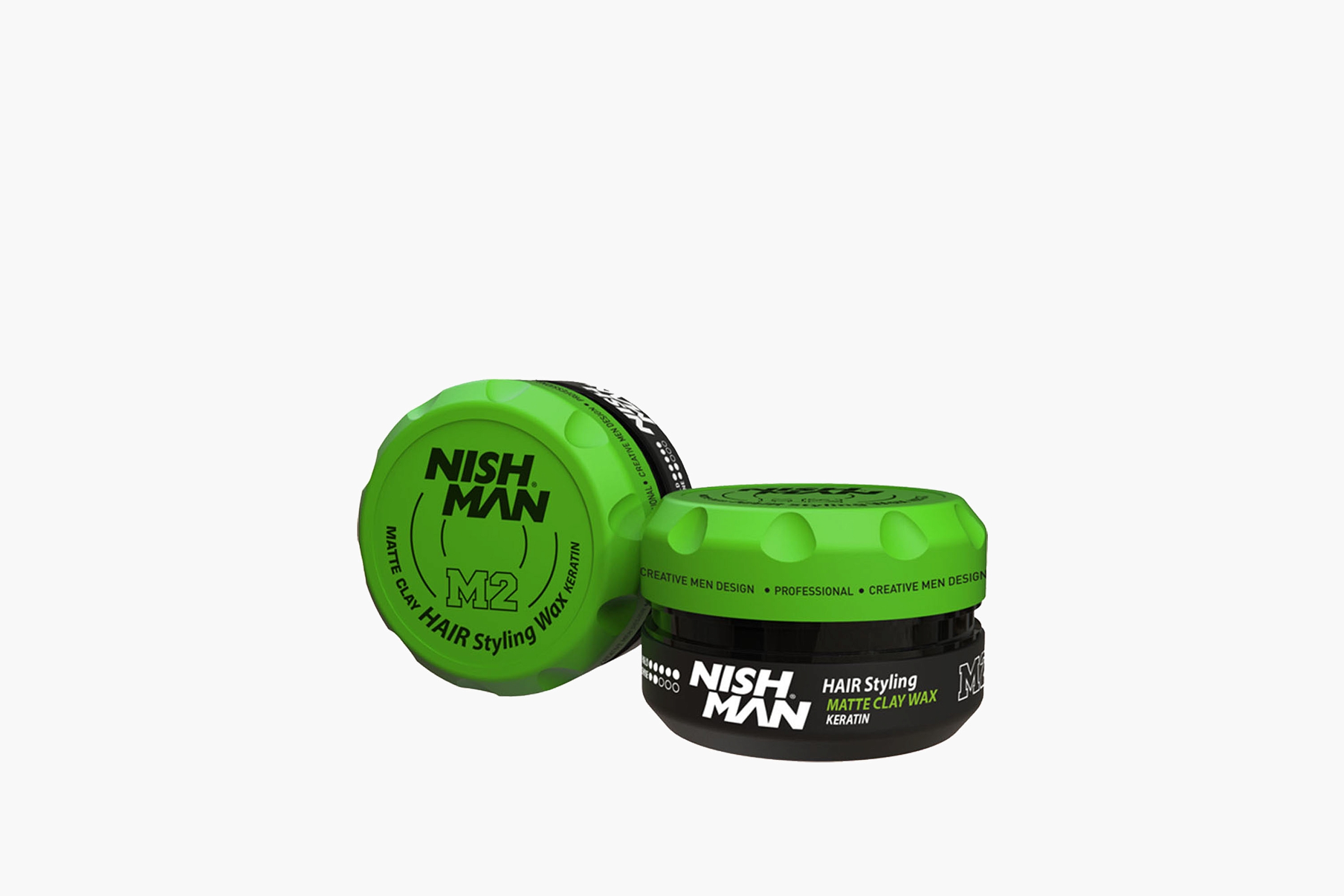 Nishman M2 Matte Clay Hair Styling Wax фото 1