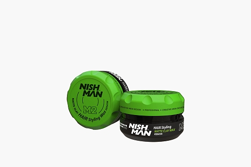 Nishman M2 Matte Clay Hair Styling Wax