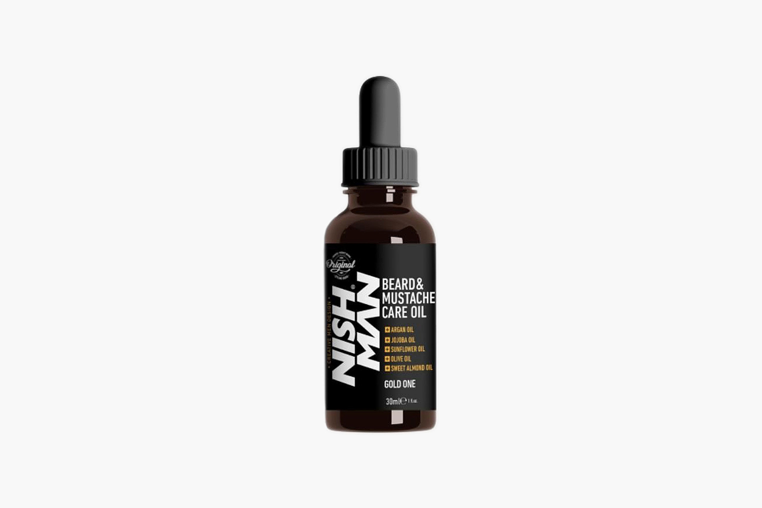 Nishman Beard&Mustache Care Oil Gold One фото 1