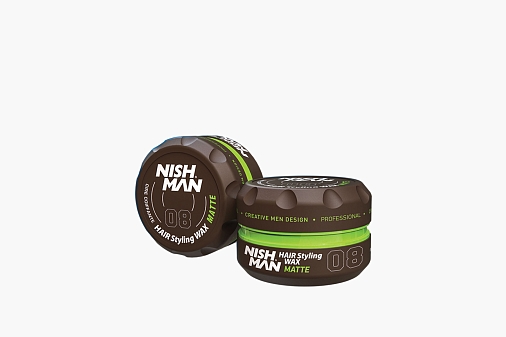Nishman 08 Hair Styling Matte Looking Wax