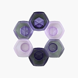 Canway Set of bowls colorful pearl