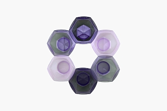 Canway Set of bowls colorful pearl