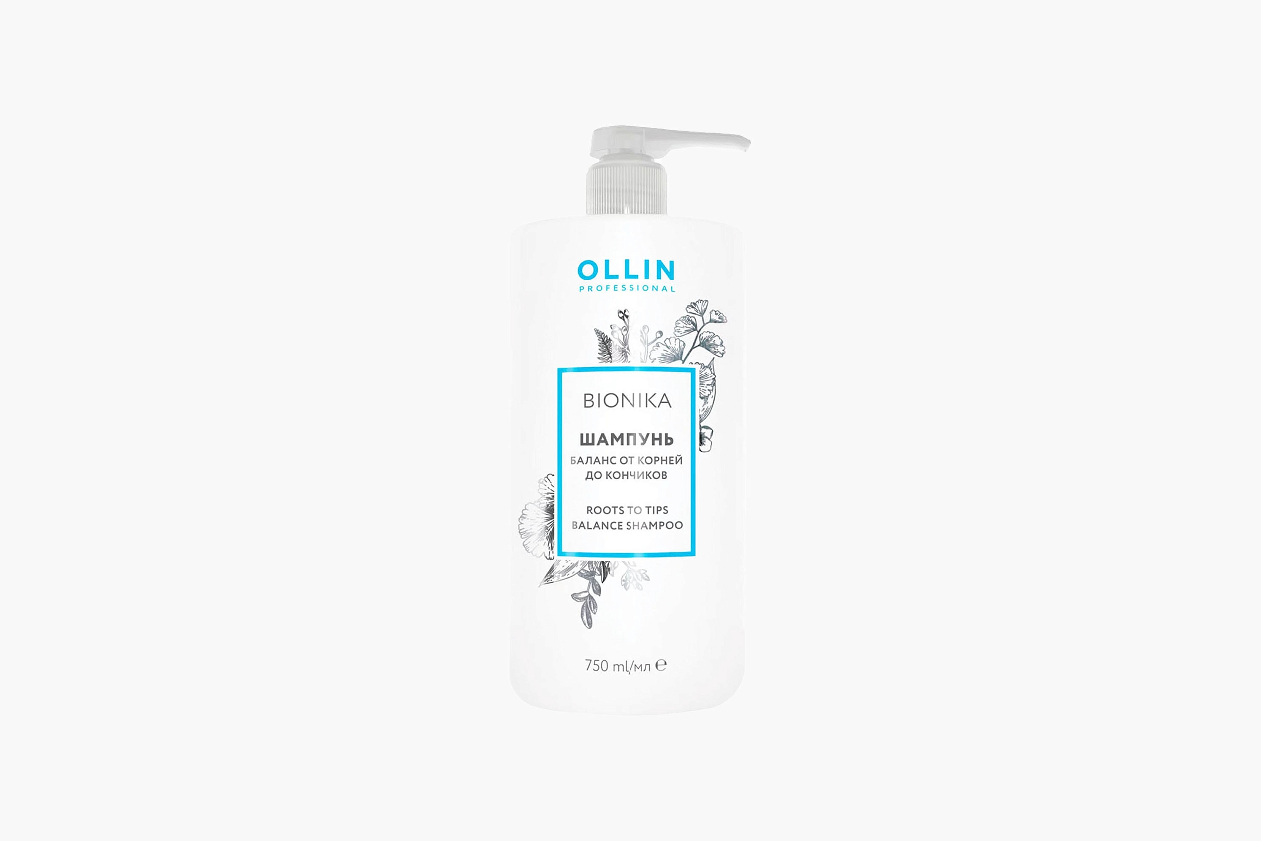 Ollin Professional Bionika Roots To Tips Balance Shampoo фото 1